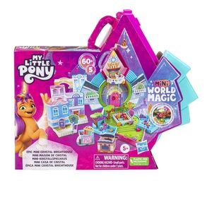 My Little Pony Mini World Magic Epic Mini Crystal Brighthouse Playset with 5 New